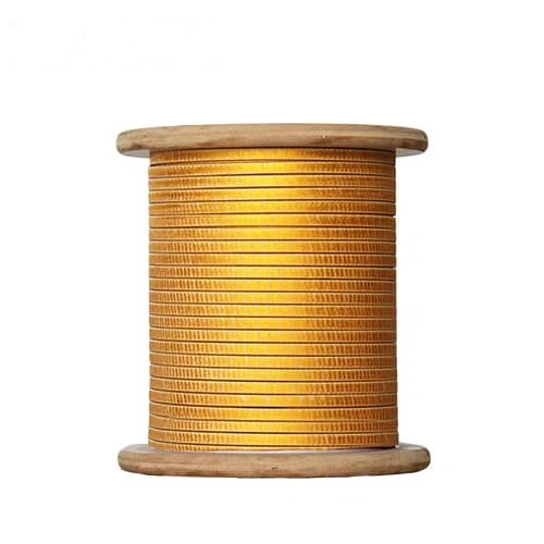 Fio de cobre coberto de vidro de fibra