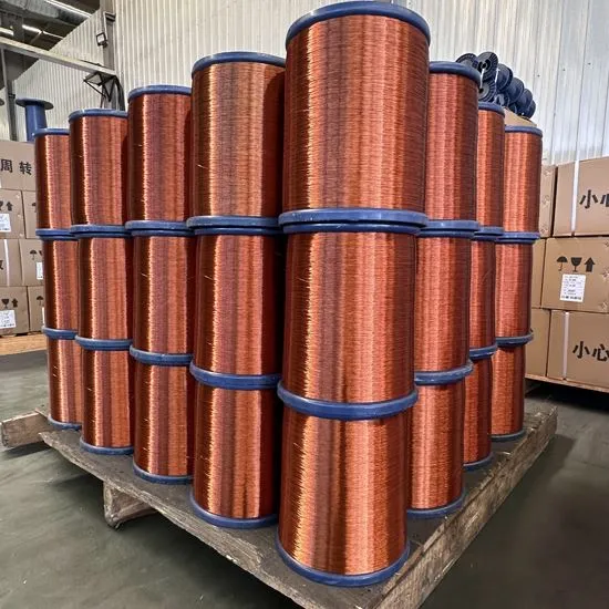 Fio de alumínio redondo esmaltado